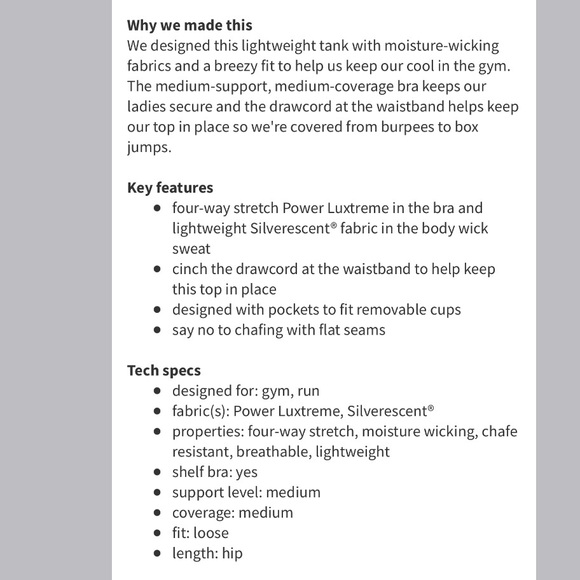 Lululemon rest less tank top with built in shelf bra berry purple striped sz 4 - Picture 15 of 15